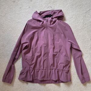 Women's Dusty Rose/Purple Synched Rain Jacket